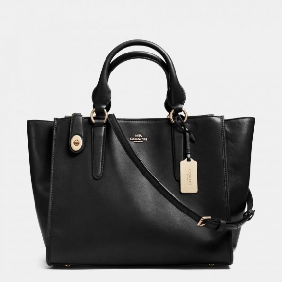 Coach Crosby Carryall In Leather High Quality Sale Coach Crosby Carryall In Leather High Quality Sale