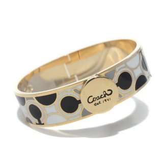 Coach Linked Signature C Black Bracelets AKS Coach Linked Signature C Black Bracelets AKS