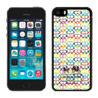 Coach Logo Multicolor iPhone 5C Cases DRA Coach Logo Multicolor iPhone 5C Cases DRA
