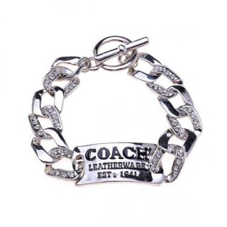 Coach Logo plate Silver Bracelets BZM Coach Logo plate Silver Bracelets BZM