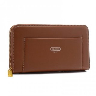 Coach Madison Accordion Saffiano Large Brown Wallets EGF Coach Madison Accordion Saffiano Large Brown Wallets EGF