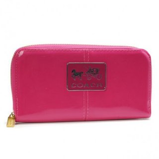 Coach Madison Smooth Large Pink Wallets AHD Coach Madison Smooth Large Pink Wallets AHD