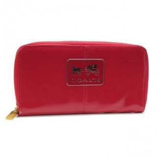 Coach Madison Smooth Large Red Wallets AGZ Coach Madison Smooth Large Red Wallets AGZ