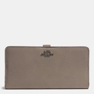 Coach Skinny Wallet In Leather High Quality Sale