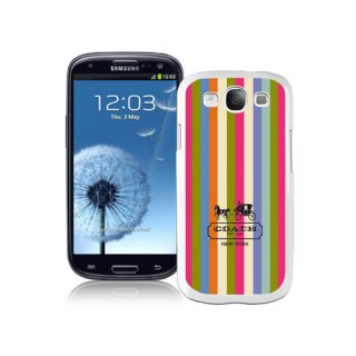 Coach Stripe Multicolor Samsung Galaxy S3 9300 BGB Coach Stripe Multicolor Samsung Galaxy S3 9300 BGB