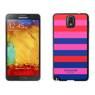 Coach Stripe Multicolor Samsung Note 3 Cases DSD