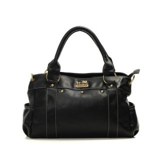 Coach Stud City Medium Black Satchels DHQ Coach Stud City Medium Black Satchels DHQ