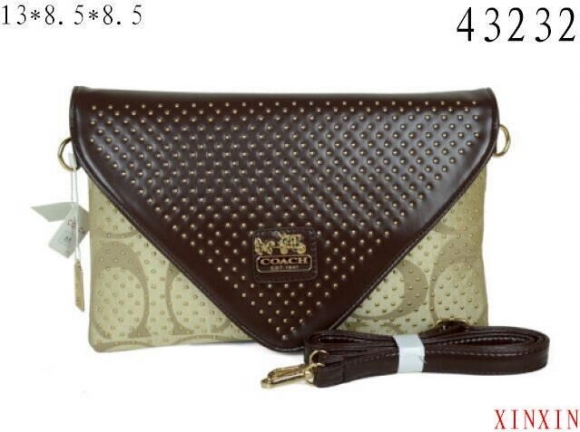 Coach Stud Logo Signature Small Crossbody Bags EAV Coach Stud Logo Signature Small Crossbody Bags EAV