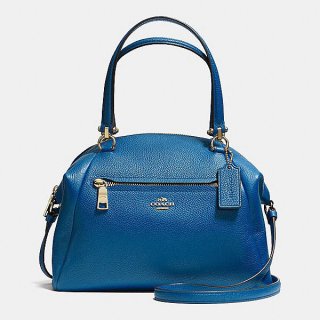 Modern Style Coach Prairie Satchel In Pebble Leather Modern Style Coach Prairie Satchel In Pebble Leather