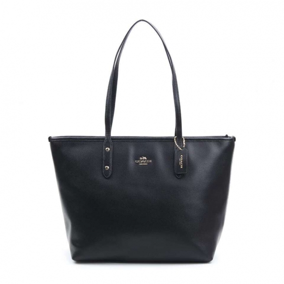 Travel Casual Bag Coach Sophia Tote In Pebble Leather