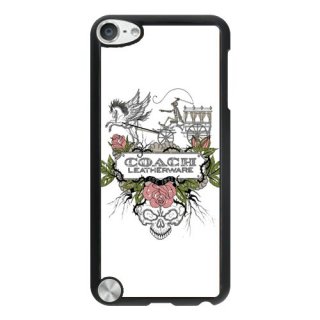 Coach Carriage Logo White iPod Touch 5TH CAL Coach Carriage Logo White iPod Touch 5TH CAL