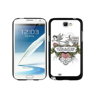 Coach Carriage Logo White Samsung Note 2 Cases DSX Coach Carriage Logo White Samsung Note 2 Cases DSX