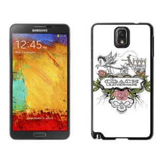 Coach Carriage Logo White Samsung Note 3 Cases DRW Coach Carriage Logo White Samsung Note 3 Cases DRW