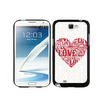 Valentine Love Samsung Galaxy Note 2 Cases DQR Valentine Love Samsung Galaxy Note 2 Cases DQR