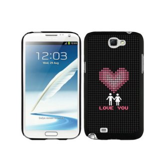 Valentine Love You Samsung Galaxy Note 2 Cases DPY Valentine Love You Samsung Galaxy Note 2 Cases DPY