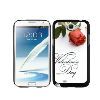 Valentine Rose Samsung Galaxy Note 2 Cases DTD Valentine Rose Samsung Galaxy Note 2 Cases DTD