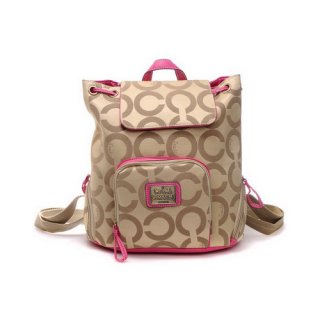 Coach Classic Monogram Medium Khaki Backpacks DHP Coach Classic Monogram Medium Khaki Backpacks DHP