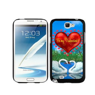 Valentine Swan Samsung Galaxy Note 2 Cases DPU Valentine Swan Samsung Galaxy Note 2 Cases DPU