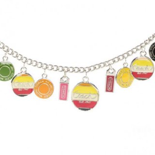 Coach Fashion Circle Silver Necklaces CZC Coach Fashion Circle Silver Necklaces CZC