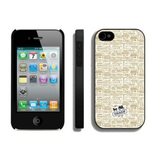 Coach Fashion Logo Khaki iPhone 4 4S Cases AUC Coach Fashion Logo Khaki iPhone 4 4S Cases AUC