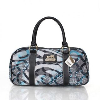 Coach Fashion Poppy Medium Blue Satchels CDX Coach Fashion Poppy Medium Blue Satchels CDX