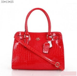Coach Fashion Signature Medium Red Satchels BSJ Coach Fashion Signature Medium Red Satchels BSJ