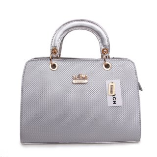Coach Fashion Signature Medium Silver Satchels BSH Coach Fashion Signature Medium Silver Satchels BSH