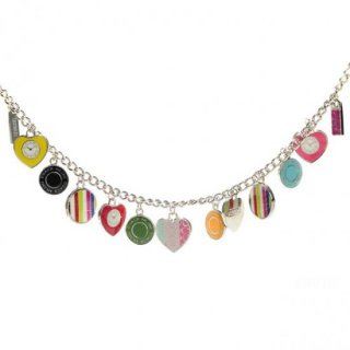 Coach Heart Circle Silver Necklaces CYZ Coach Heart Circle Silver Necklaces CYZ