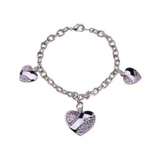 Coach Heart Signature Pink Bracelets ALE Coach Heart Signature Pink Bracelets ALE