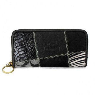 Coach Holiday Matching Large Black Multi Wallets EDD Coach Holiday Matching Large Black Multi Wallets EDD