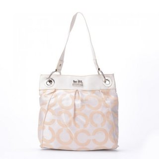 Coach Legacy Classic Signature Medium White Totes EXD Coach Legacy Classic Signature Medium White Totes EXD