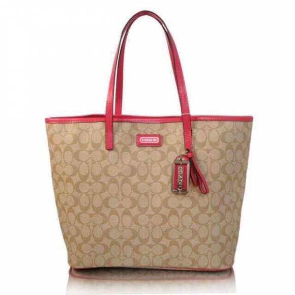 2016 HotCoach Sophia Tote In Signature Canvas 2016 HotCoach Sophia Tote In Signature Canvas