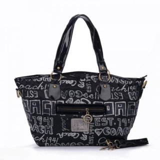 Coach Legacy In Signature Jacquard Medium Black Totes EWL Coach Legacy In Signature Jacquard Medium Black Totes EWL
