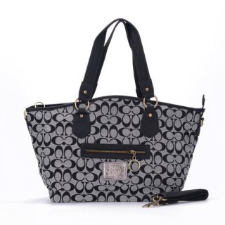 Coach Legacy In Signature Jacquard Medium Grey Totes EWR Coach Legacy In Signature Jacquard Medium Grey Totes EWR