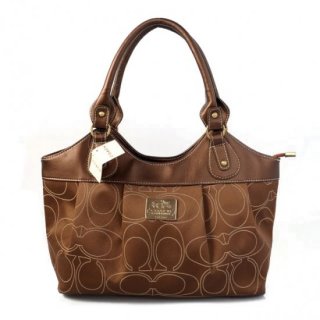 Coach Legacy Signature Medium Coffee Satchels BQD Coach Legacy Signature Medium Coffee Satchels BQD